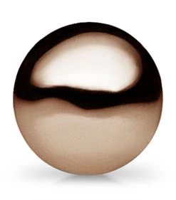 Budget 🤩 Maria Tash 2MM BALL THREADED STUD ROSE GO ROSE GOLD Earrings 🧨