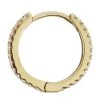 Best Pirce ❤️ Maria Tash Diamond Eternity Single Hoop Earring (9.5mm) YELLOW GOLD Earrings 👏