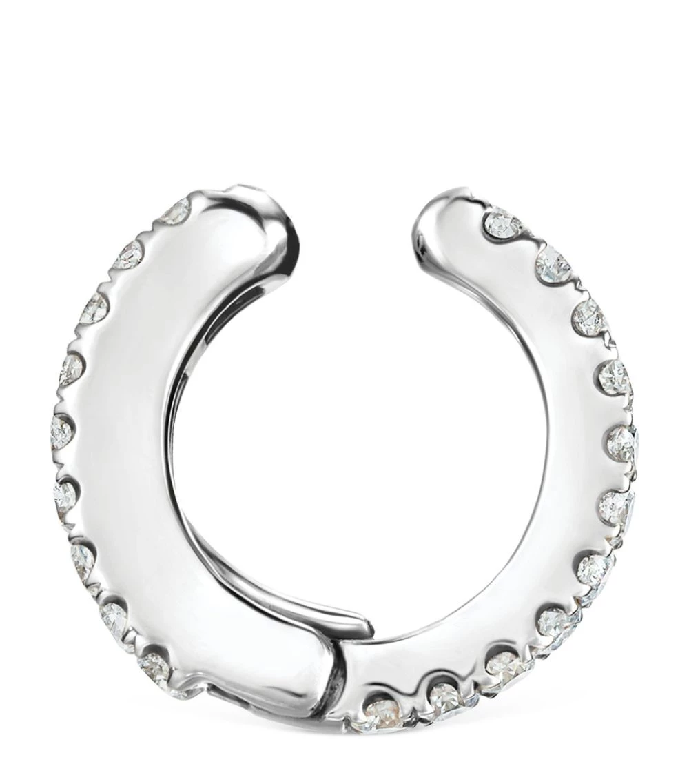 Best deal 🛒 Maria Tash Diamond Eternity Tash Ear Cuff (6.5mm) WHITE GOLD Earrings ✔️ – Image 3