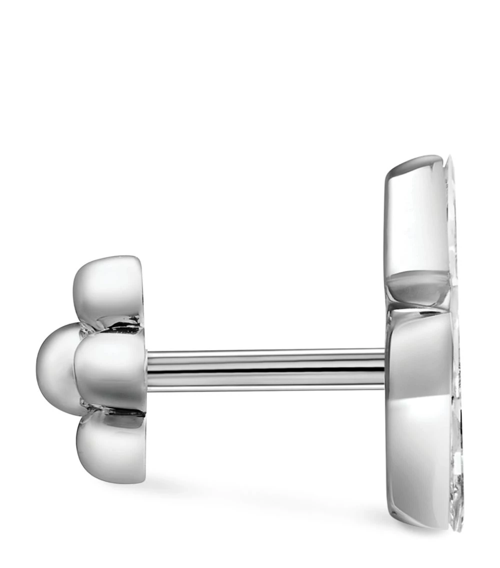 Best reviews of 😀 Maria Tash Diamond Star Threaded Single Stud Earring (9mm) WHITE GOLD Earrings ✔️ – Image 3