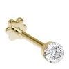 Discount 🎁 Maria Tash Invisible Set Diamond Threaded Single Stud Earring (2.5mm) YELLOW GOLD Earrings 💯