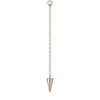 Discount ❤️ Maria Tash Long Pendulum Long Spike Charm ROSE GOLD Earrings 😉