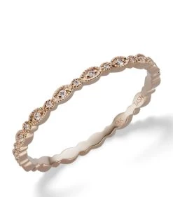 Best deal 🎁 Maria Tash Marquise Micropavé Diamond Ring (One Size) ROSE GOLD Rings 🌟