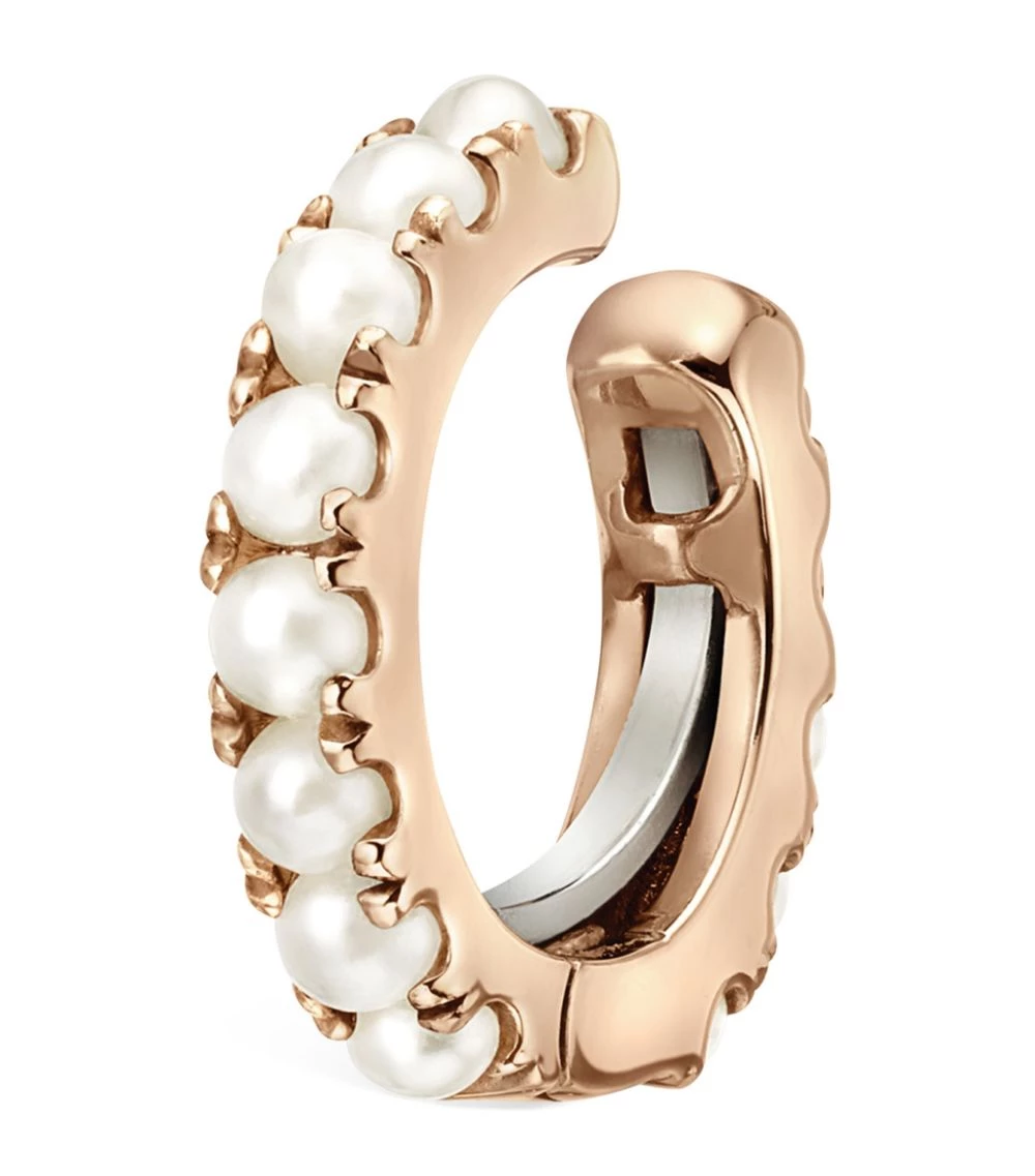 Buy 🥰 Maria Tash Pearl Eternity Tash Ear Cuff (6.5mm) ROSE GOLD Earrings 😉