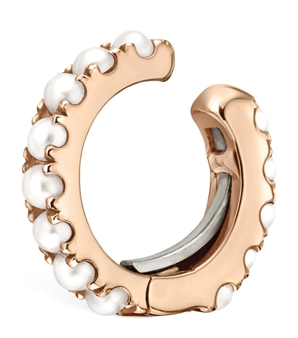 Buy 🥰 Maria Tash Pearl Eternity Tash Ear Cuff (6.5mm) ROSE GOLD Earrings 😉 – Image 3