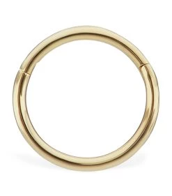 Top 10 ⭐ Maria Tash Plain Single Hoop Earring (8mm) 16g YELLOW GOLD Earrings 🛒