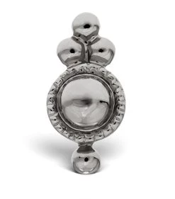 Best Pirce 🧨 Maria Tash Quintet Threaded Single Stud Earring WHITE GOLD Earrings 🛒