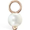 Coupon ⭐ Maria Tash Rose Gold Pearl Charm (3mm) Earrings 😍